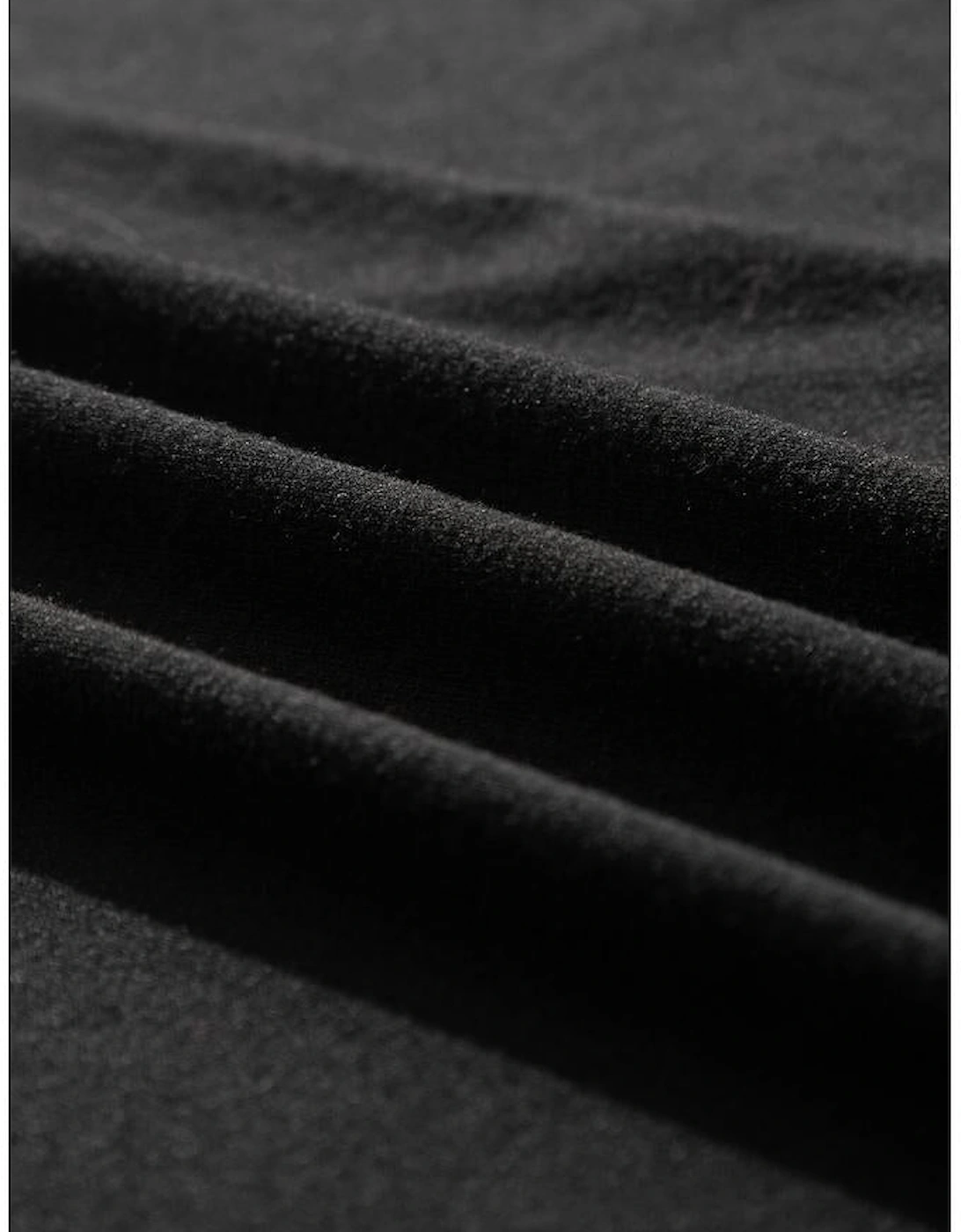 Black Split Long Cardigan and Skinny Pants Lounge Set