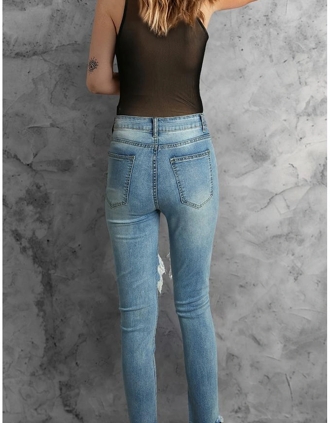 Black High Neck Sleeveless Diamante Bodysuit