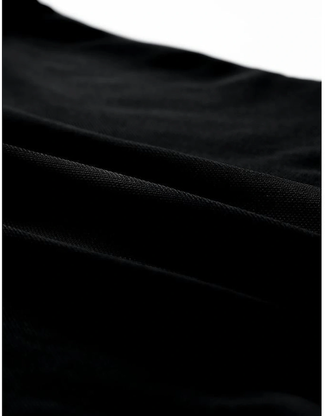 Black High Neck Sleeveless Diamante Bodysuit