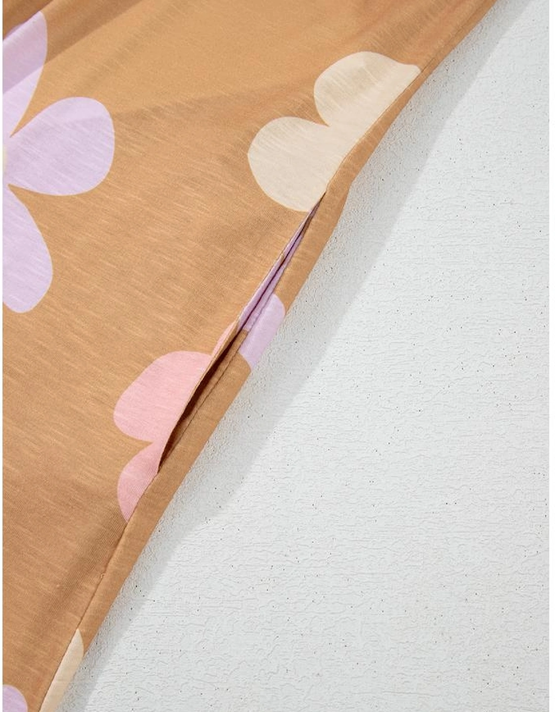 Khaki Floral Print Sleeveless Button up Wide Leg Loose Jumpsuit, 16 of 15