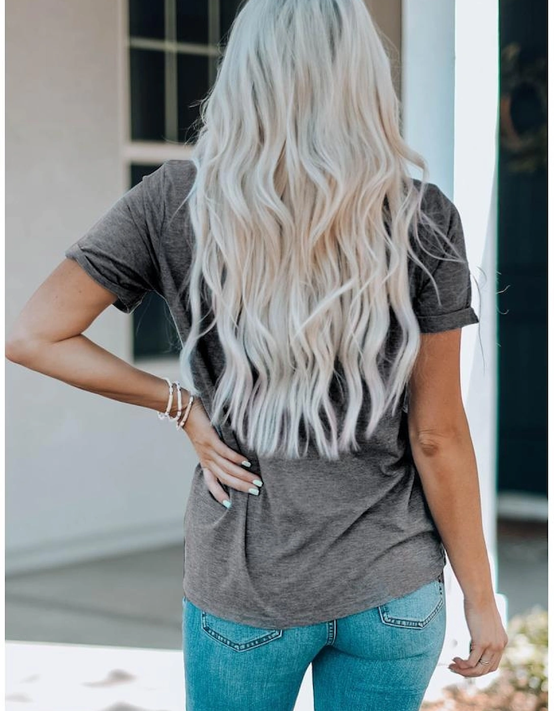 Gray EVERYONE Was Thinking It Graphic Tee