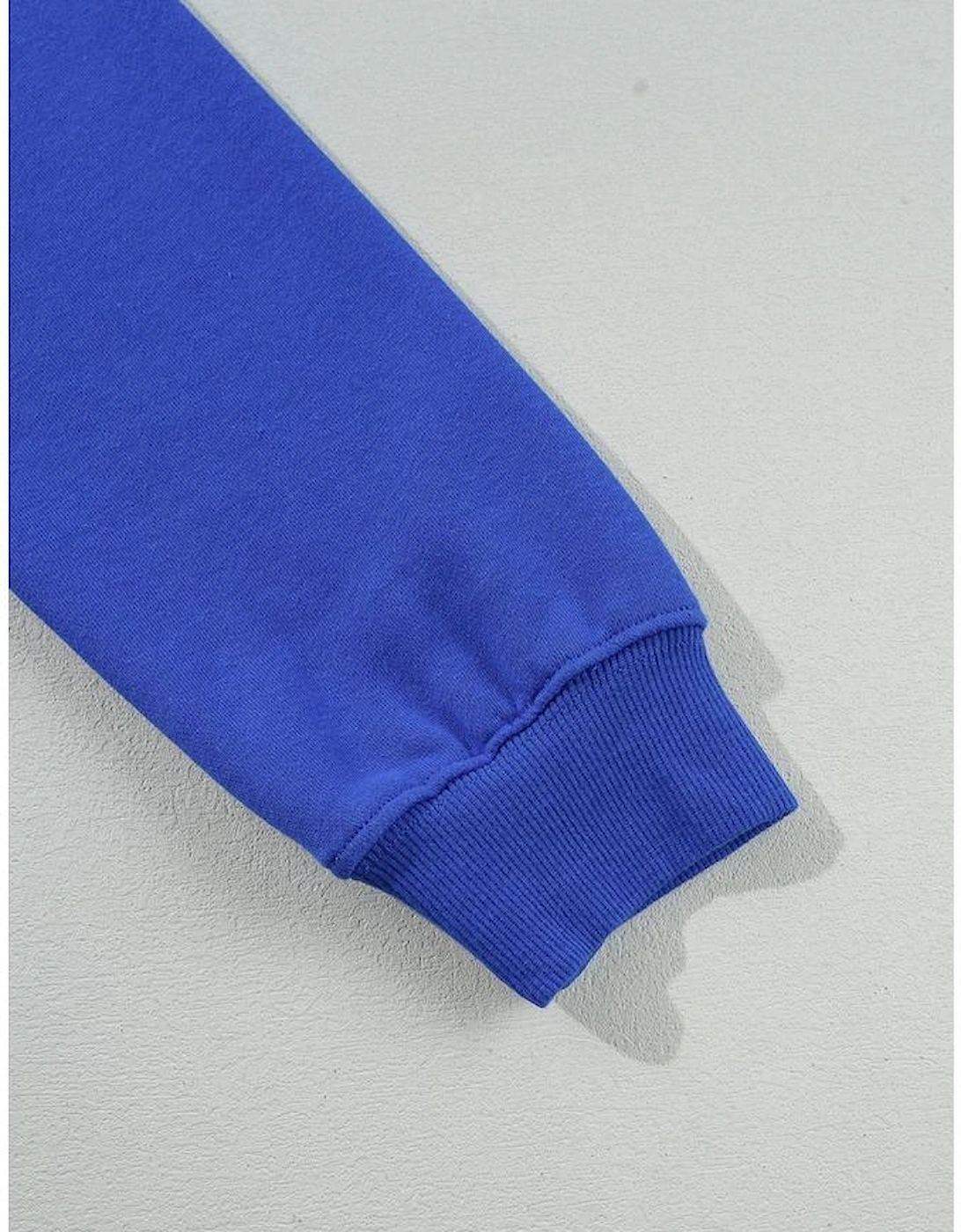 Dark Blue Game Day Crew Neck Graphic Pullover Sweatshirt