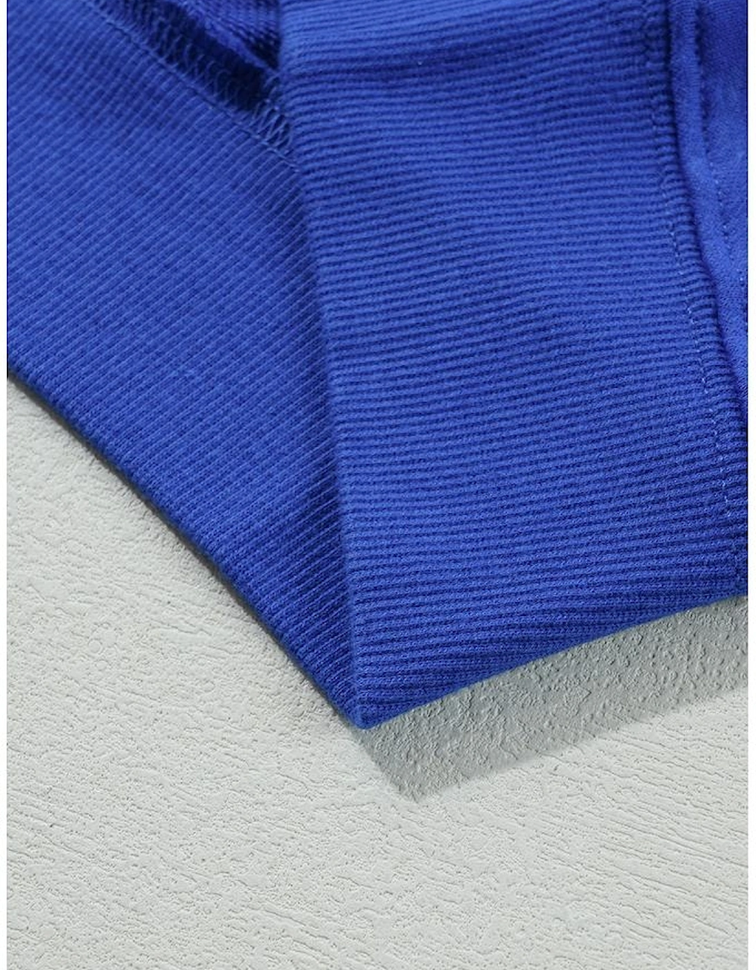 Dark Blue Game Day Crew Neck Graphic Pullover Sweatshirt