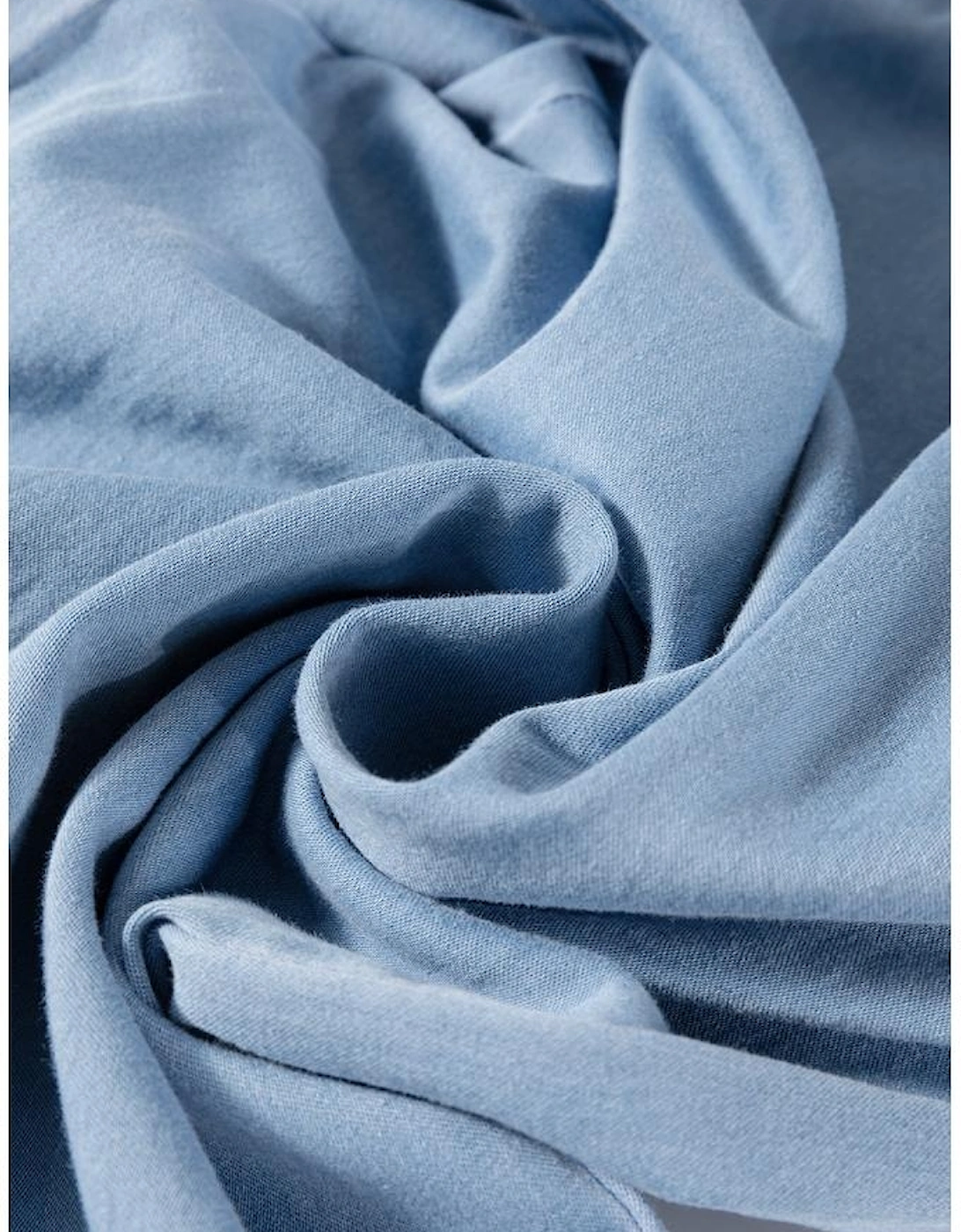 Beau Blue Casual Wide Slit Leg High Waist Loose Plus Size Jeans, 13 of 12