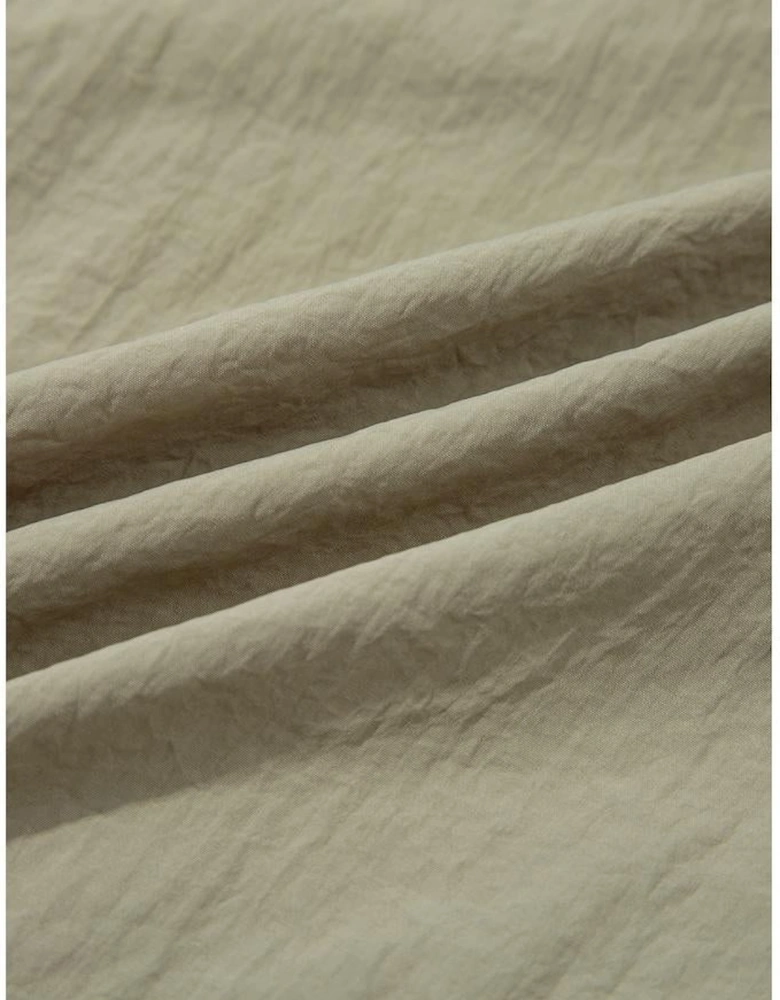 Laurel Green Zipped Pocket Cropped Hooded Utility Jacket