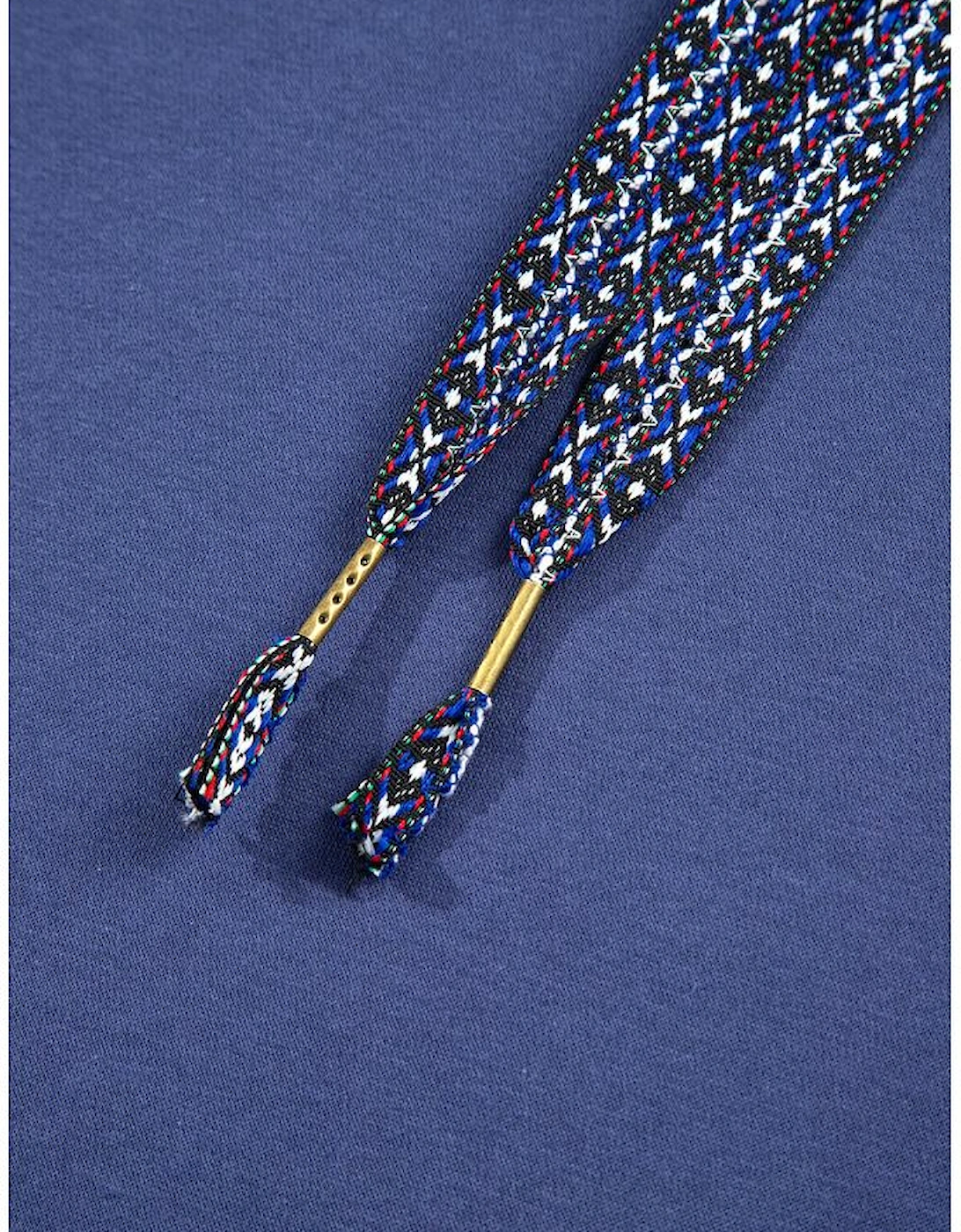 Dirty blue Fleece Lined Adjustable Drawstring Oversize Tunic Hoodie