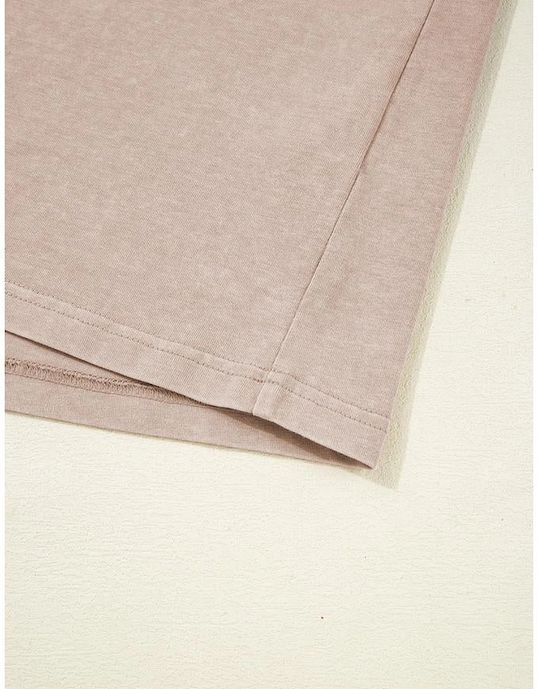 Smoke Gray Mineral Wash Floral Steer Head Printed Back Western Fashion Tee