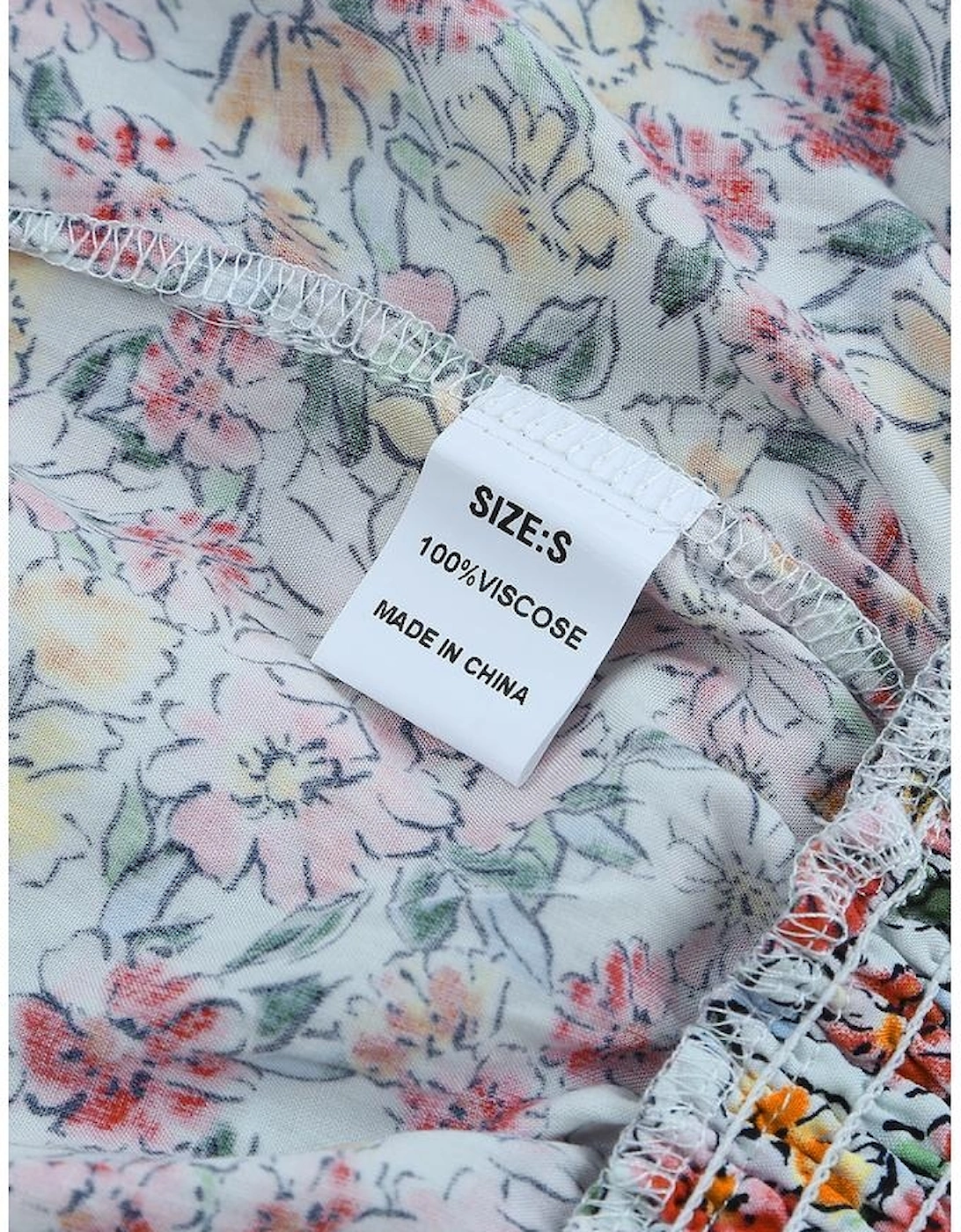 Multicolor Wrapped V Neck Floral Tank Crop Top