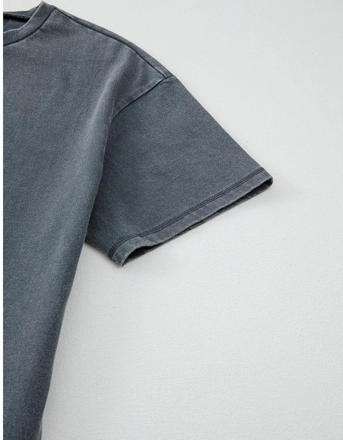 High-Rise Western Cowboy Boots Graphic Tee