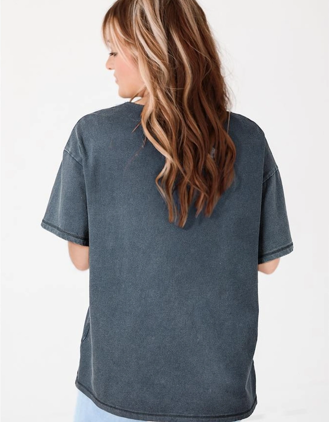 High-Rise Western Cowboy Boots Graphic Tee, 11 of 10