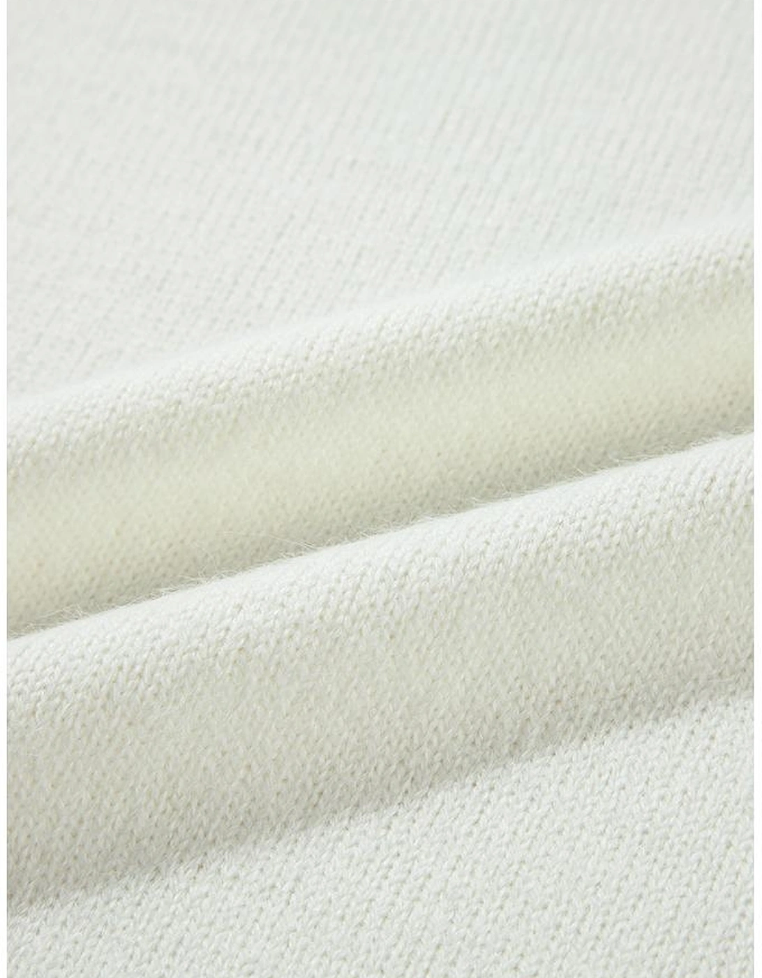 Rose Red Flower Pattern Open Front Cardigan