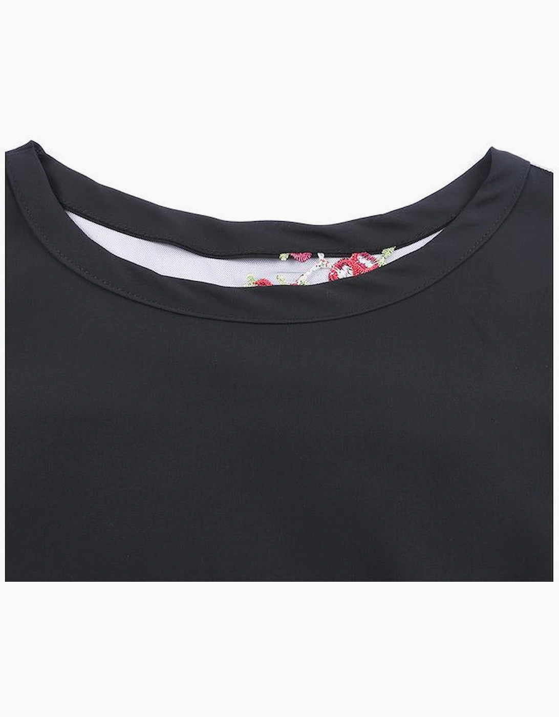 Azura Exchange Embroidered Sleeve Blouse