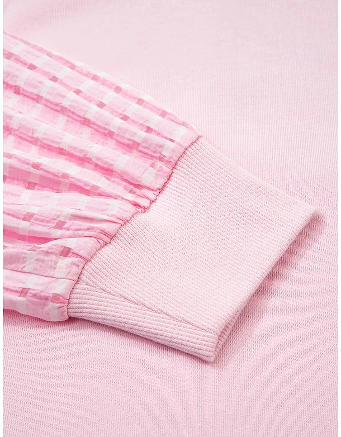 Bonbon Striped Colorblock Patchwork Raglan Pullover Top with Slits