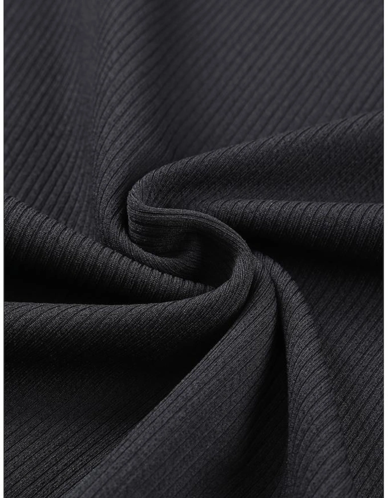 Azura Exchange Ribbed Puff Short Sleeve Top