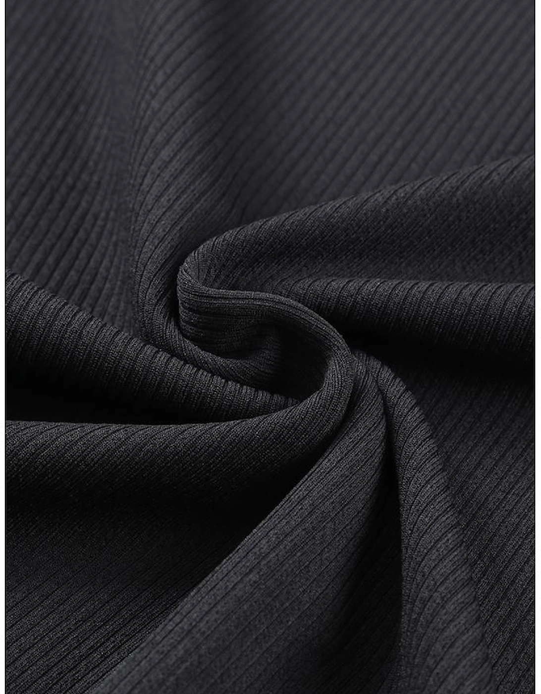 Azura Exchange Ribbed Puff Short Sleeve Top