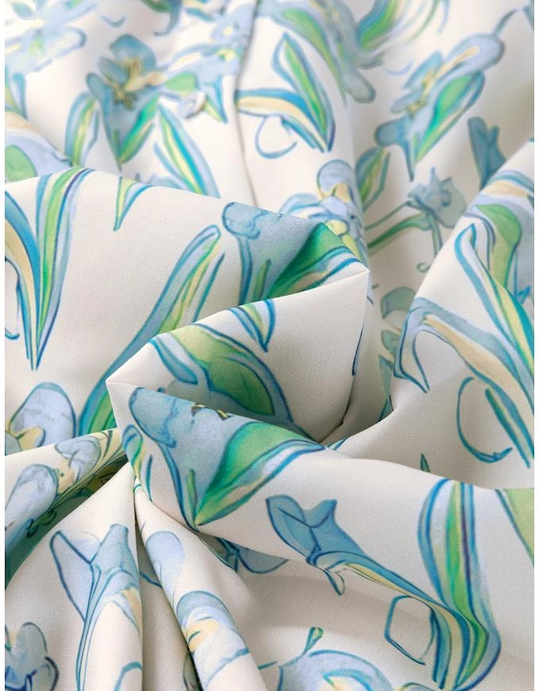 Green Floral Print Shirtcollar Buttoned Short Sleeve Shift Dress