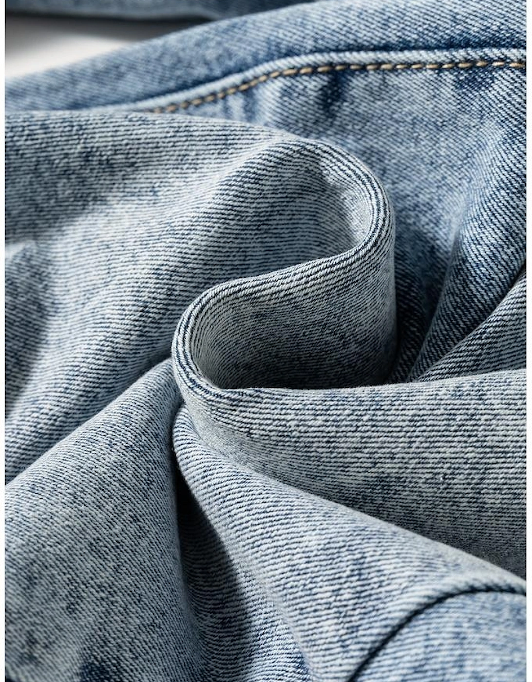 Myosotis High Rise Button Zip Fly Medium Wash Jeans