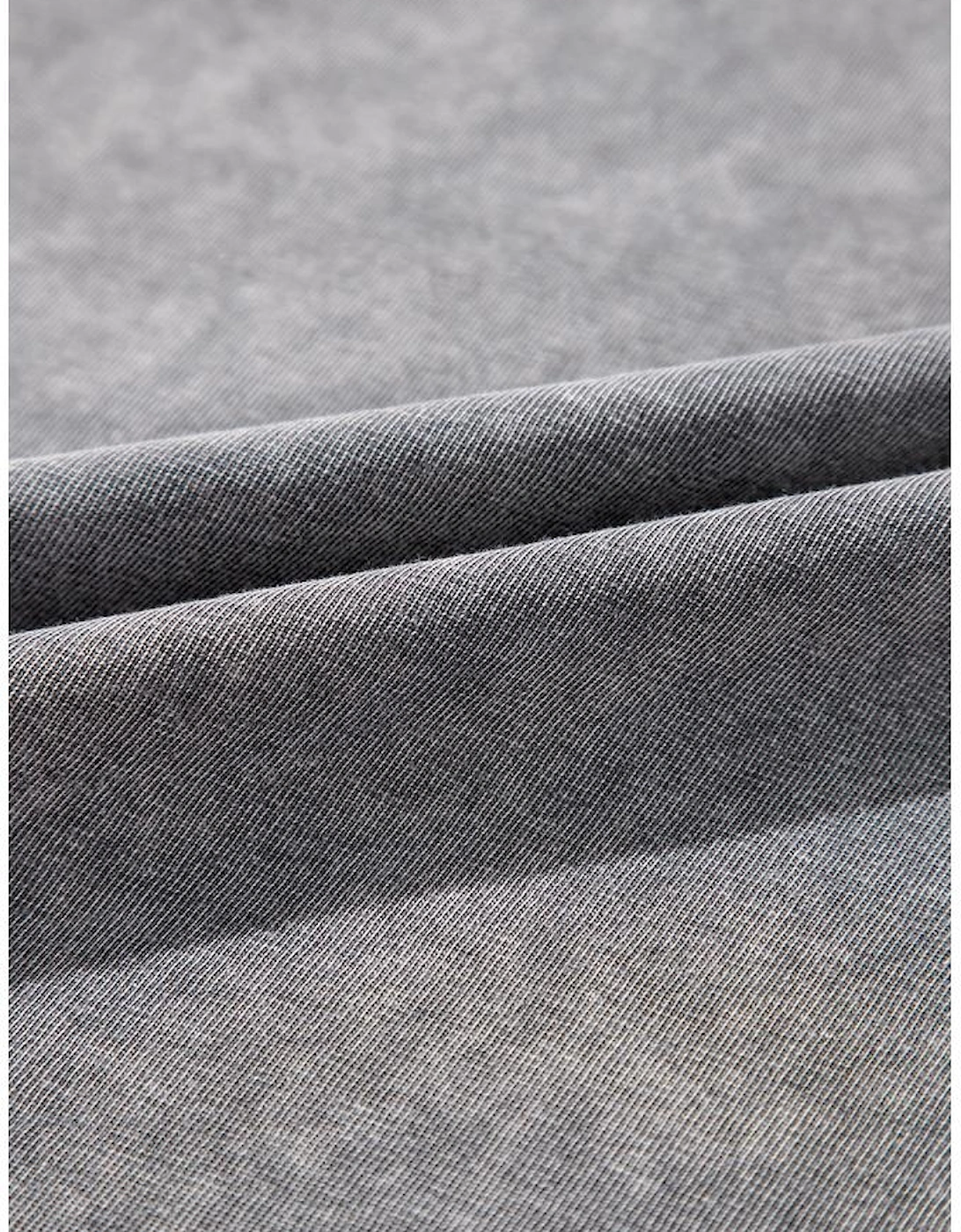 Philippine Gray Mineral Wash Half Sleeve Boyfriend Vintage T Shirt