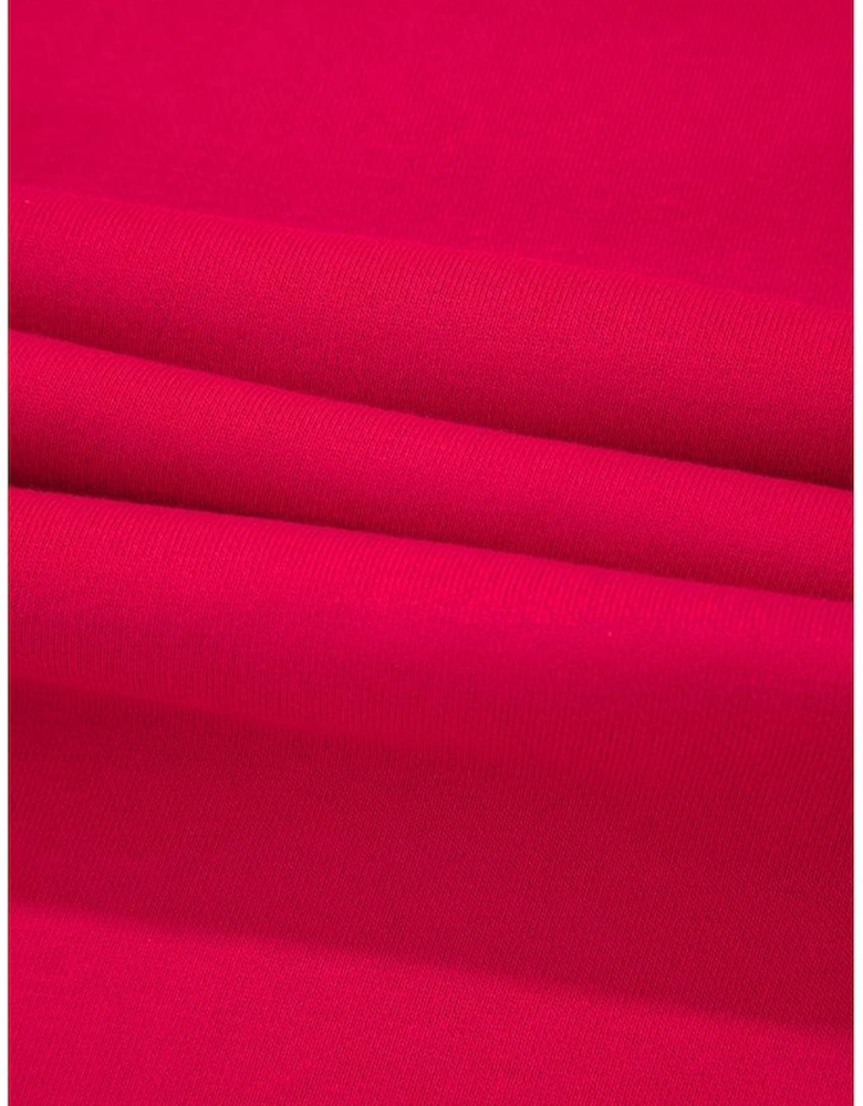 Fiery Red Christmas Santa Baby Tinsel Graphic Sweatshirt