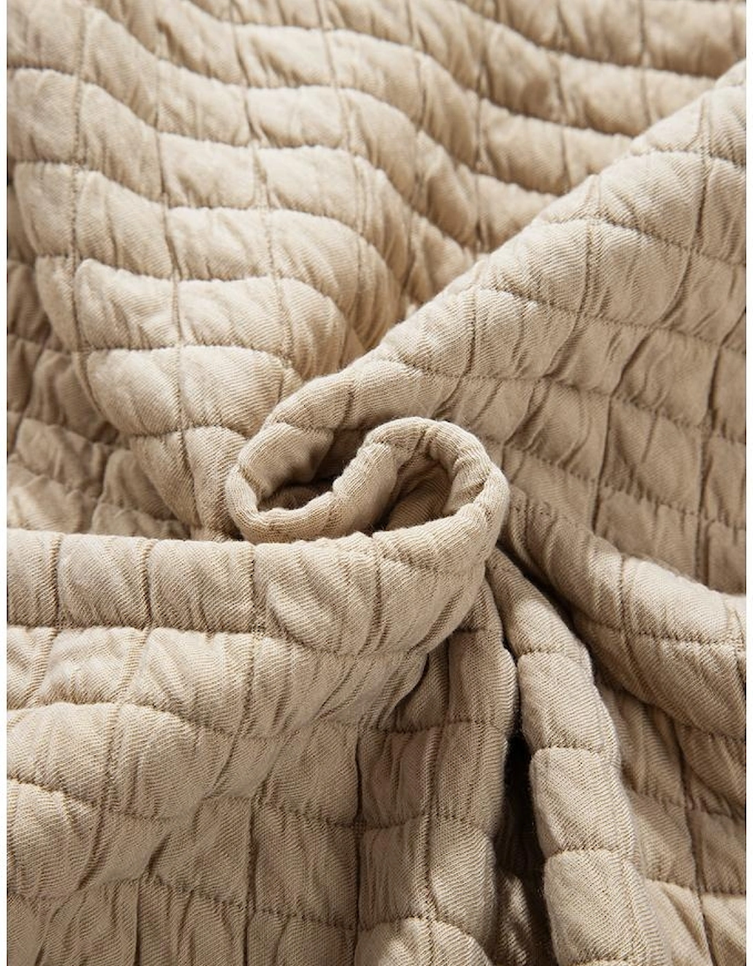 Jet Stream Solid Color Quilted Puffer Buttoned Shacket