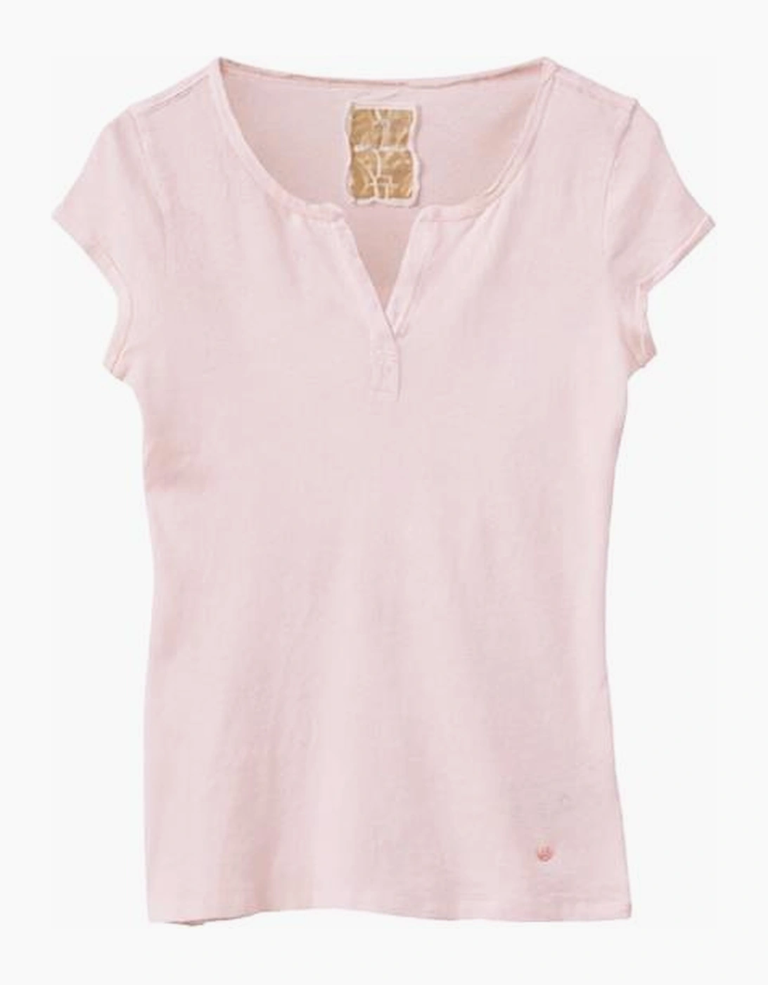 Troy t shirt in ballet slipper pink, 2 of 1