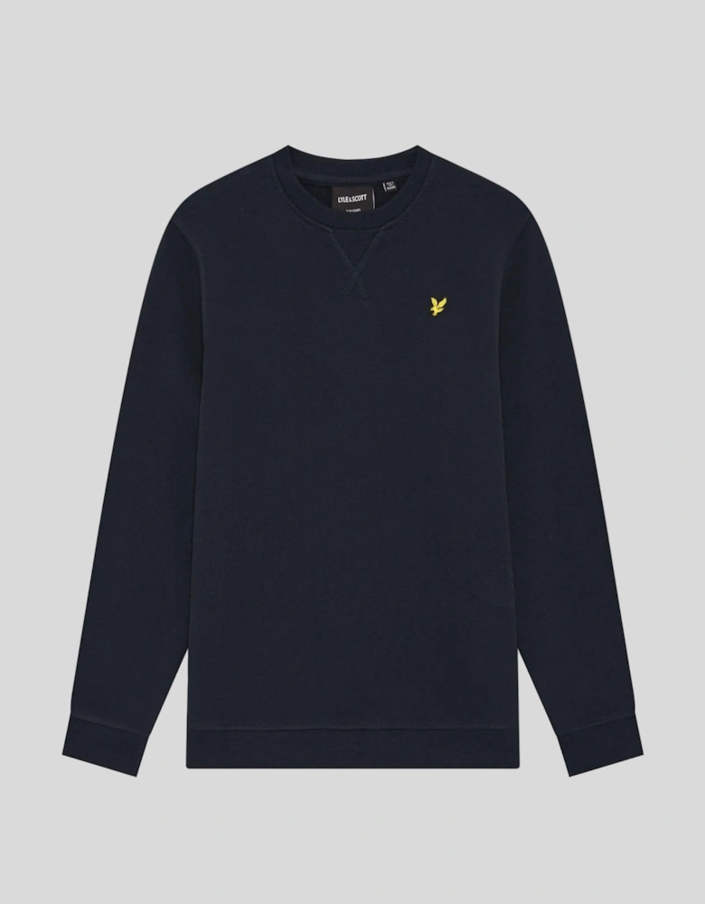Cotton Crew Neck Sweatshirt