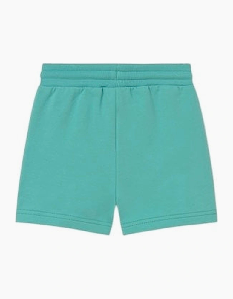 Boys Turquoise Blue Jersey Shorts
