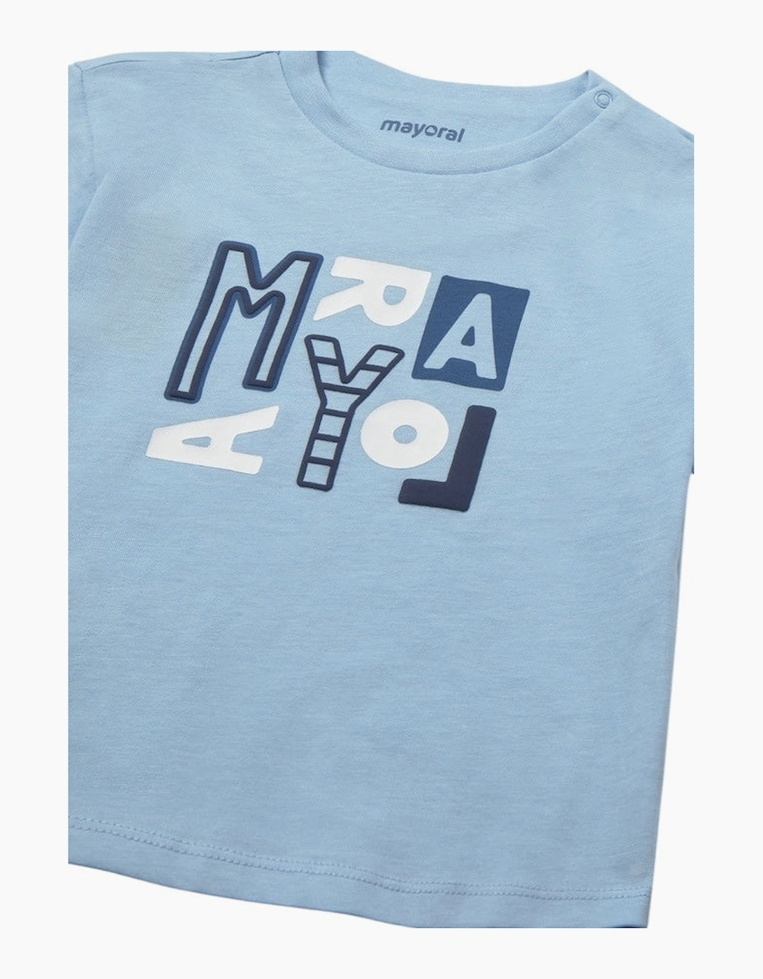 Boys Pale Blue Cotton Top