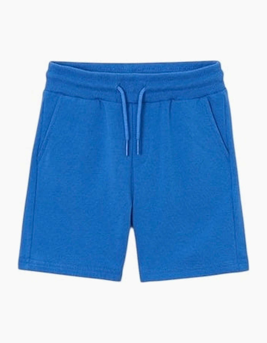 Boys Bright Blue Jersey Shorts, 4 of 3