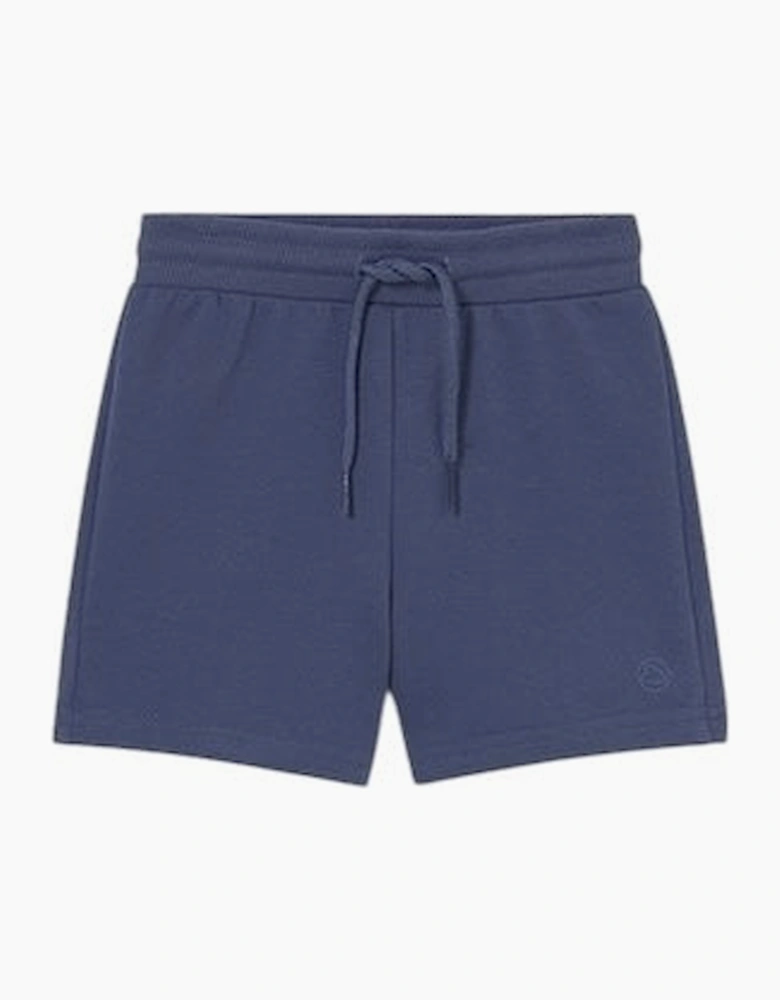 Boys Navy Blue Jersey Shorts