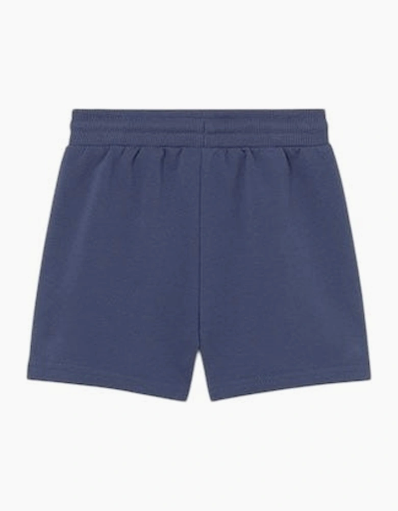 Boys Navy Blue Jersey Shorts