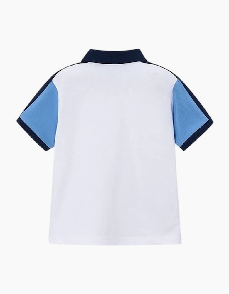 Boys Navy Blue Polo Top