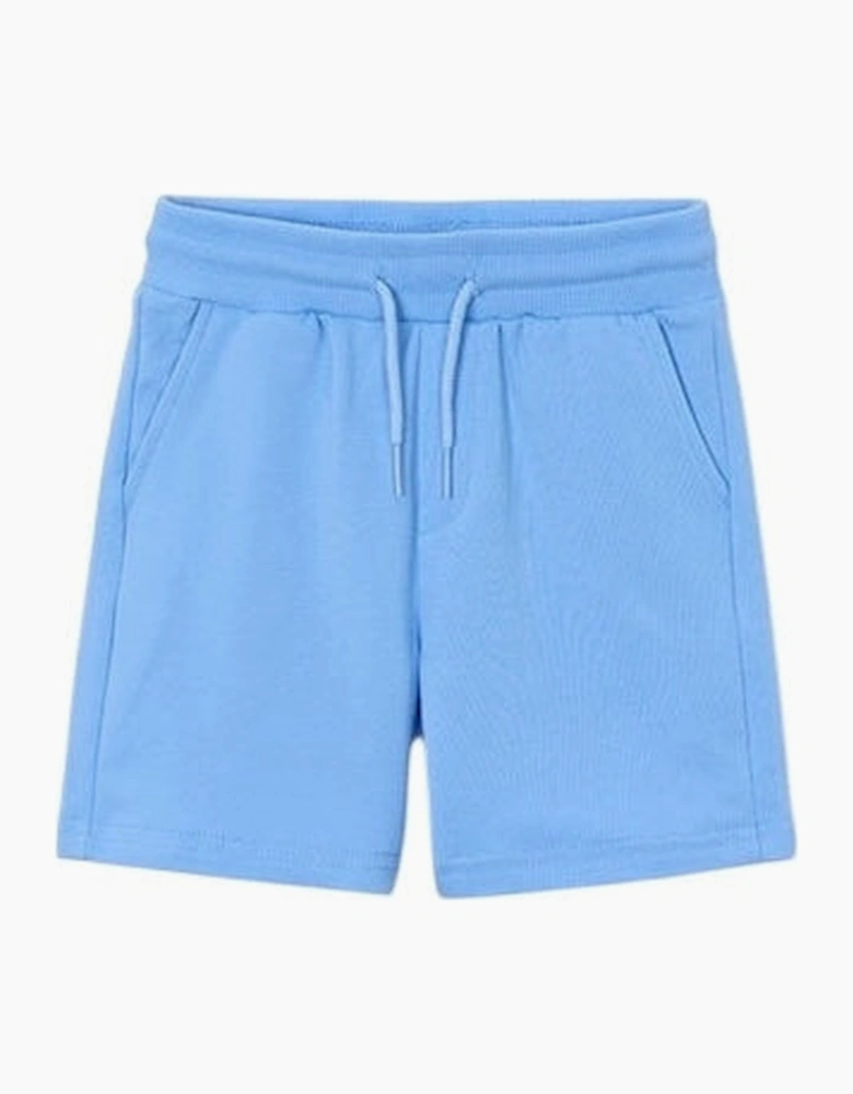 Boys Pale Blue Jersey Shorts