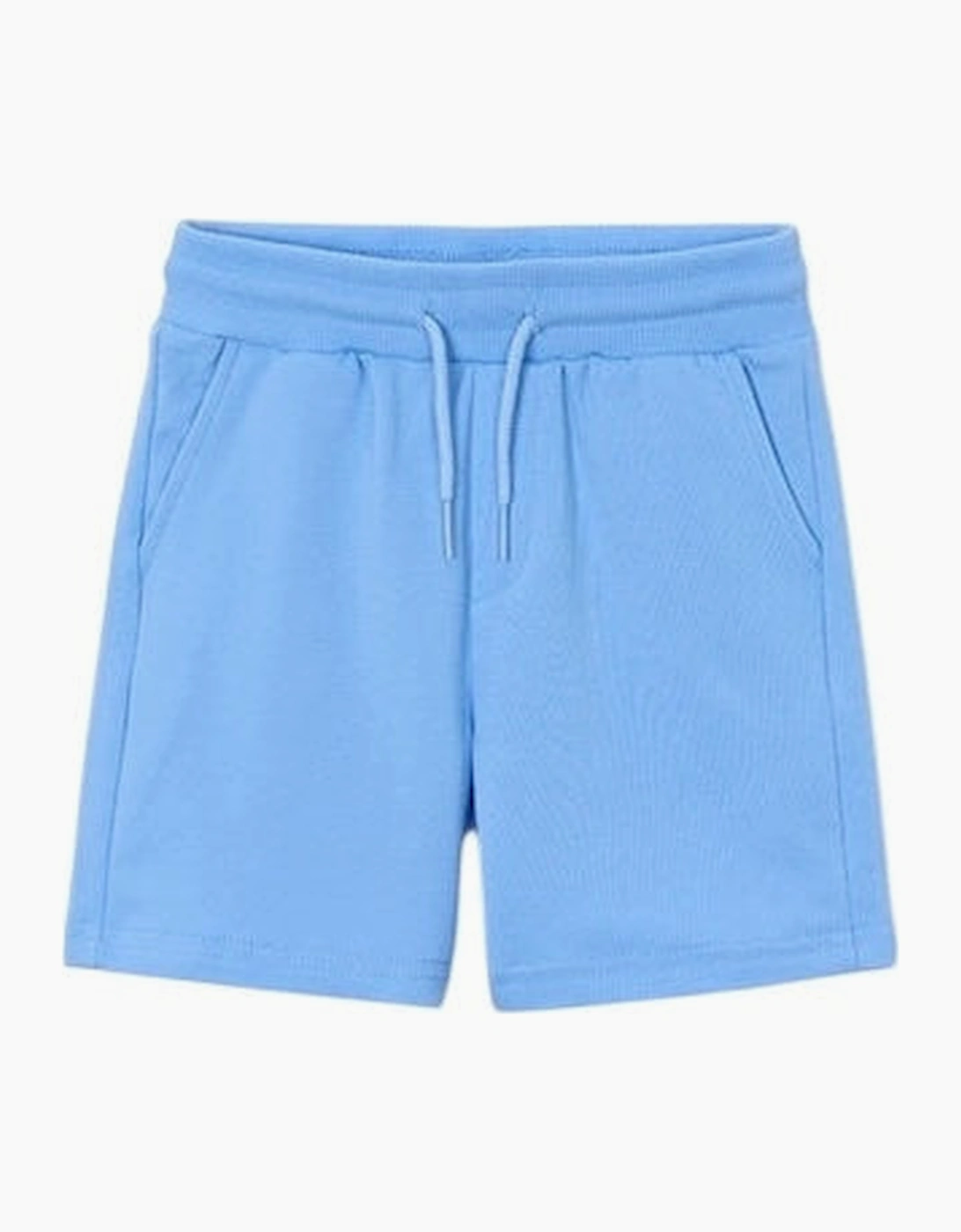 Boys Pale Blue Jersey Shorts, 4 of 3