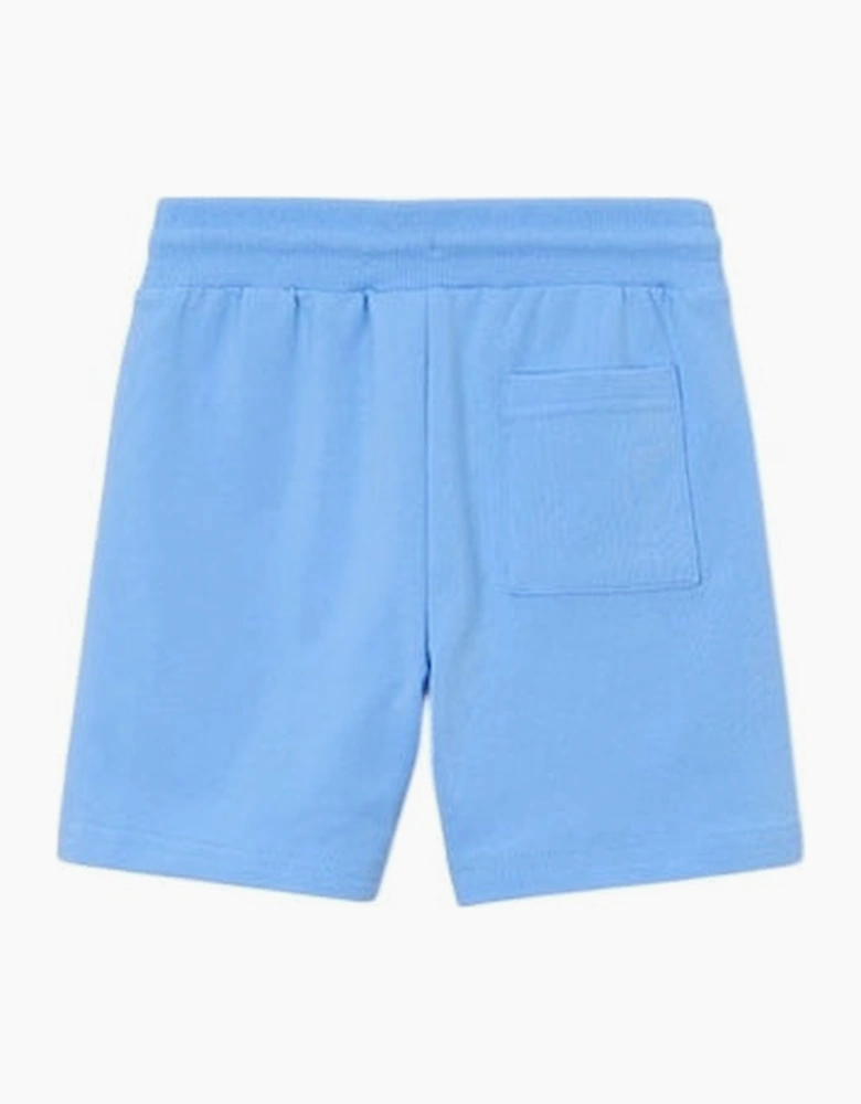 Boys Pale Blue Jersey Shorts