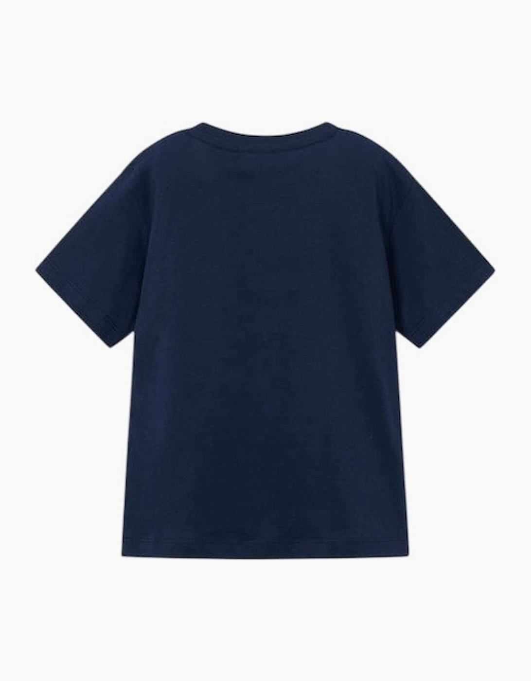 Boys Navy Blue Cotton Top