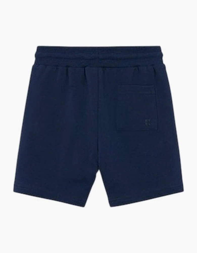 Boys Navy Blue Jersey Shorts