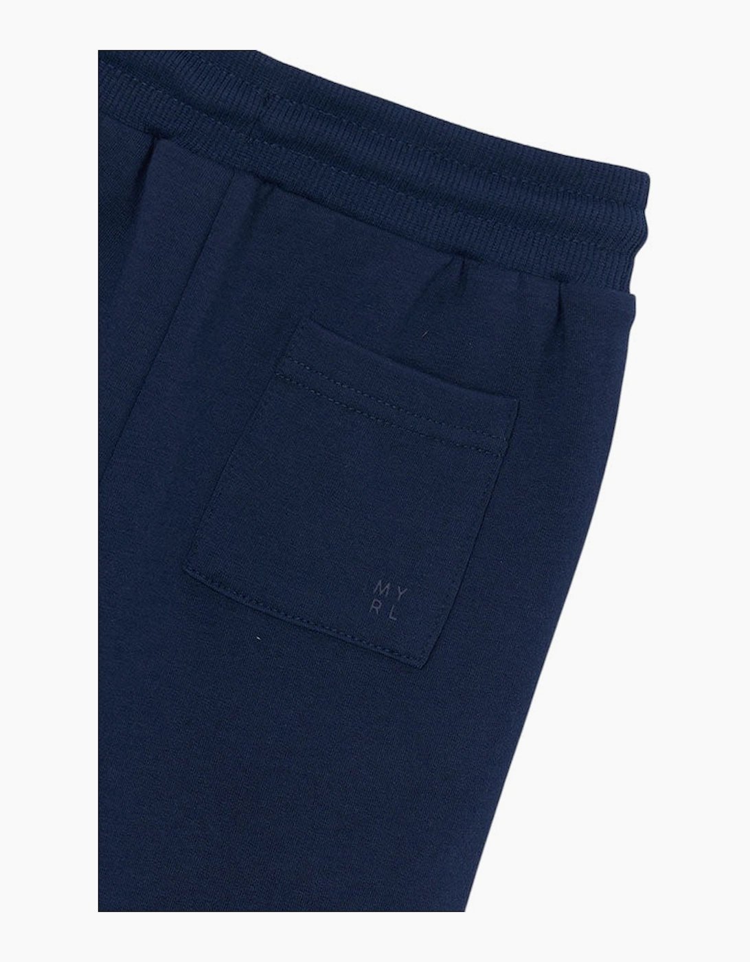 Boys Navy Blue Jersey Shorts