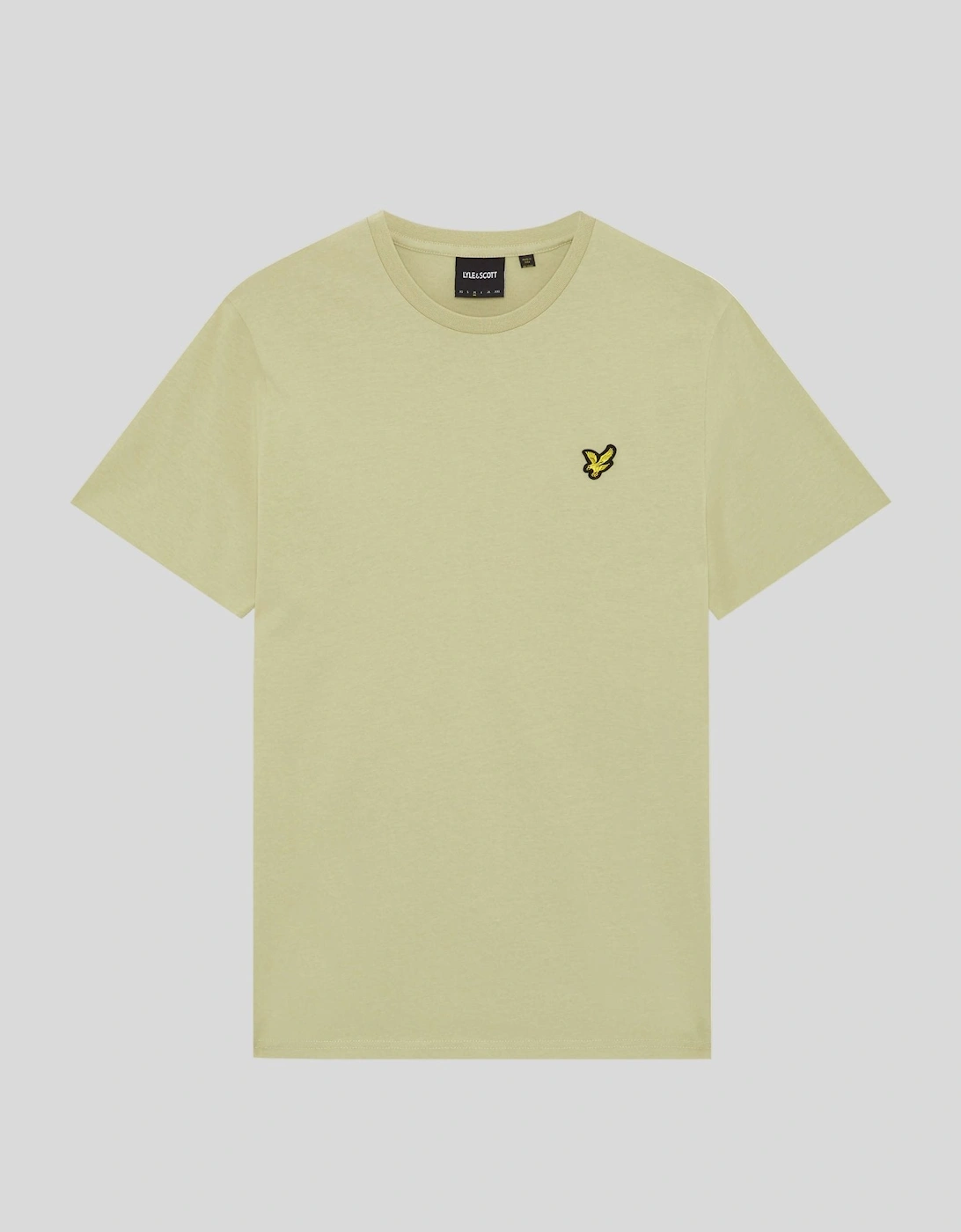 Lyle And Scott Men's Yellow Cotton Crew Neck T-Shirt  Regular/50 5XL