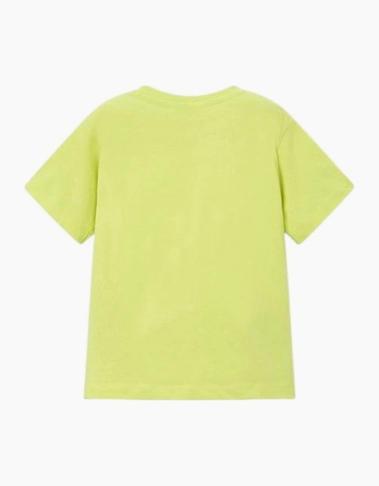 Boys Lime Green Cotton Top