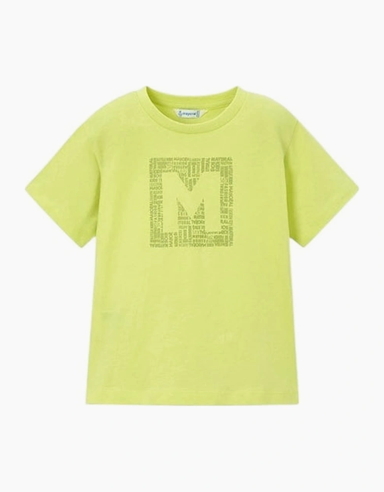Boys Lime Green Cotton Top