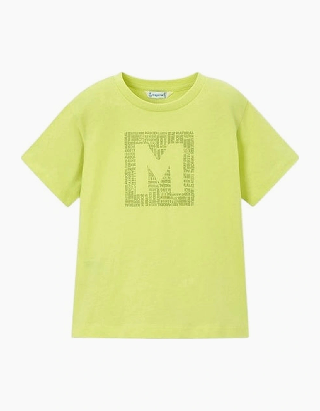 Boys Lime Green Cotton Top, 4 of 3