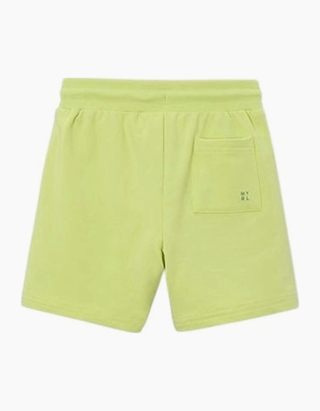 Boys Lime Green Jersey Shorts