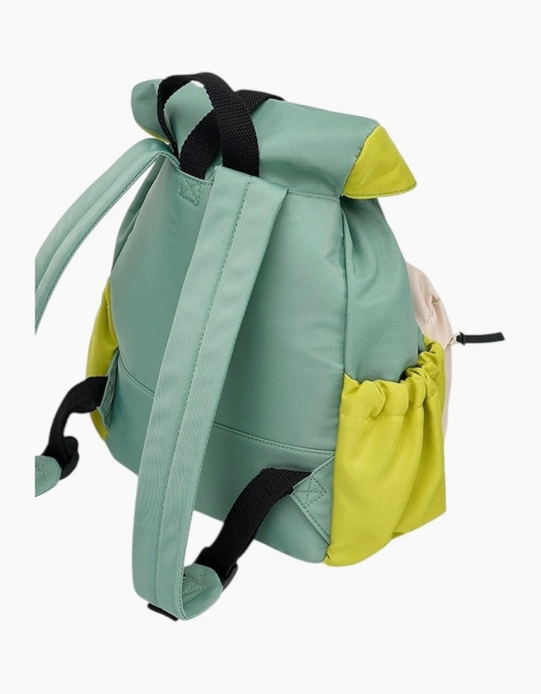Boys Lime Green Cream Backpack