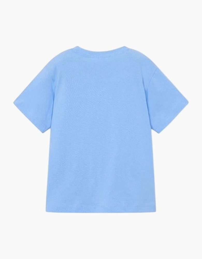 Boys Pale Blue Cotton Top