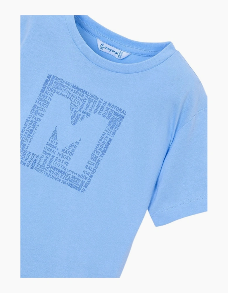 Boys Pale Blue Cotton Top