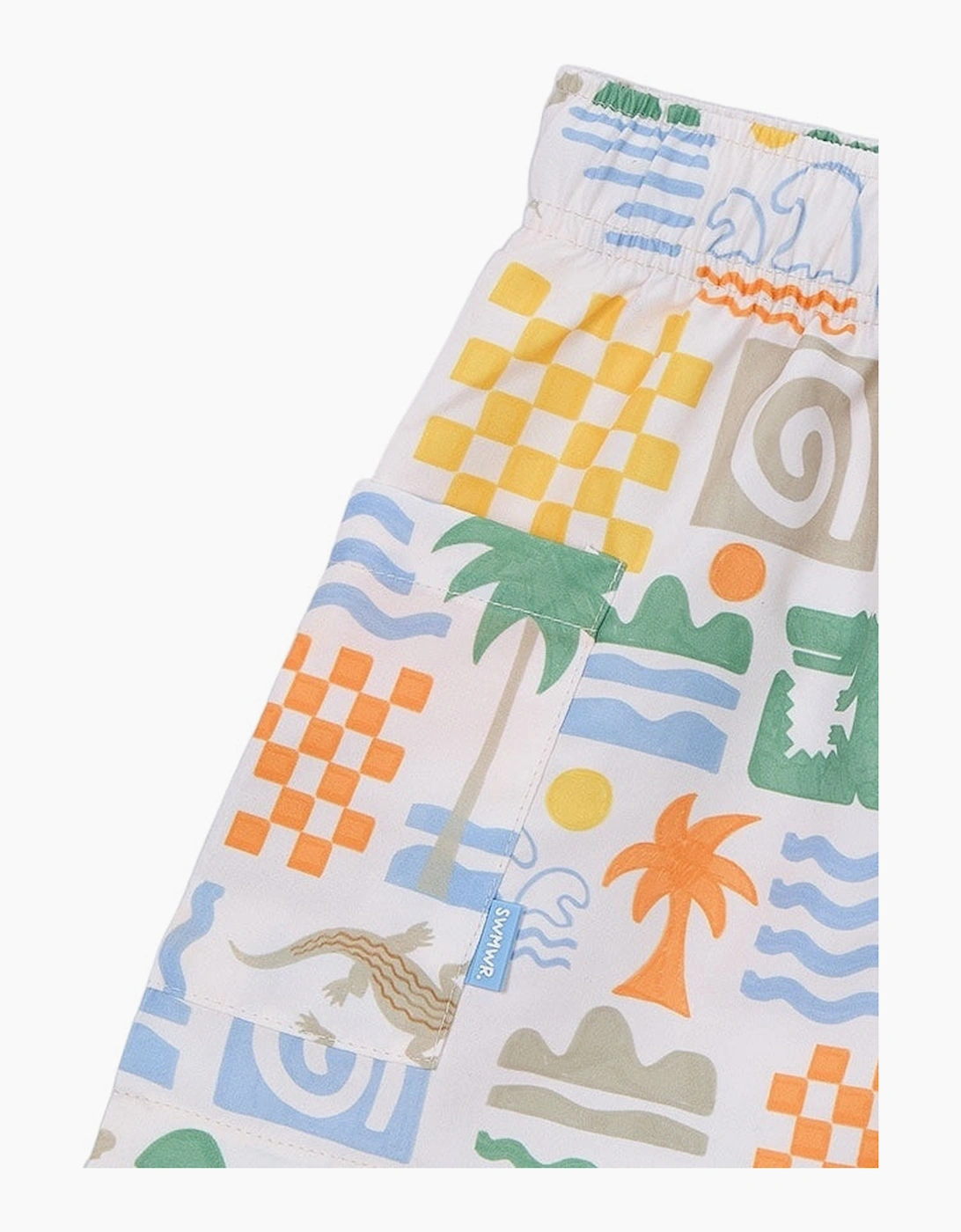 Boys Multicoloured Swim Shorts