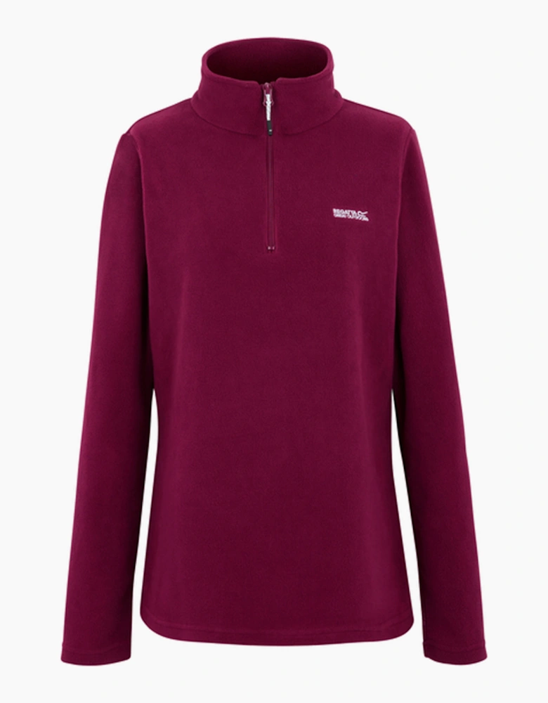 Great Outdoors Womens/Ladies Sweetheart 1/4 Zip Fleece Top