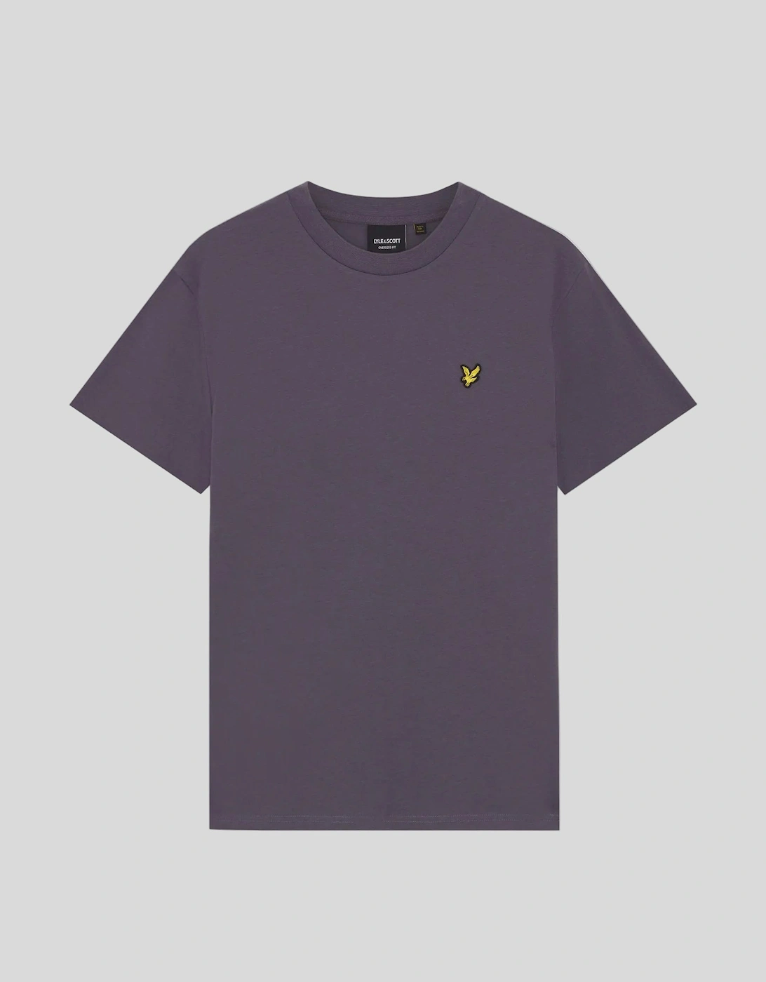 Oversized Cotton Crew Neck T-Shirt