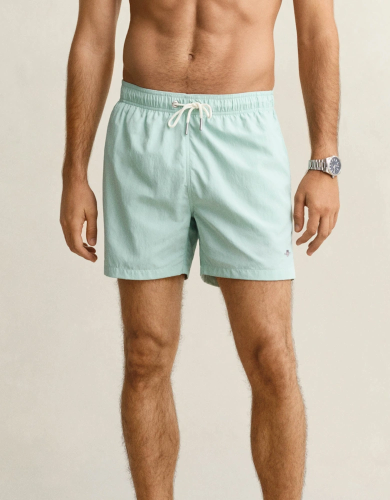 Mens Swim Shorts - 347 Washed Turquoise